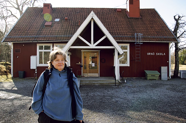 Yvonne löser alla problem på Ornö skola