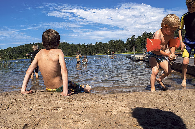 Ta gratisbussen till badet i sommar