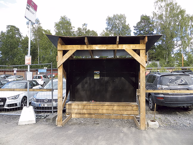 Ingen vänthall och toa i sikte vid Årsta brygga