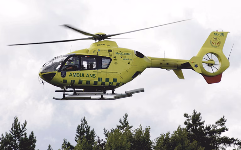 Även Haninge vill ha ambulanshelikoptern