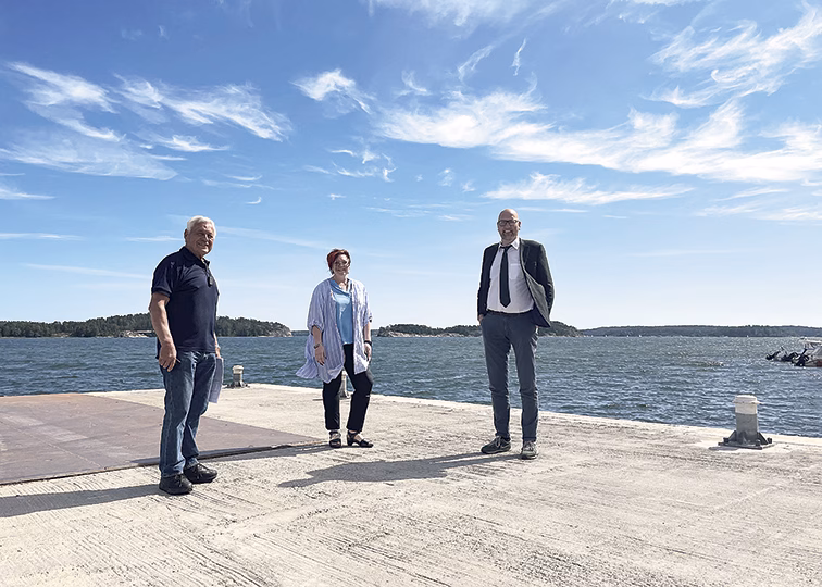 Klart för vänthall vid Årsta brygga