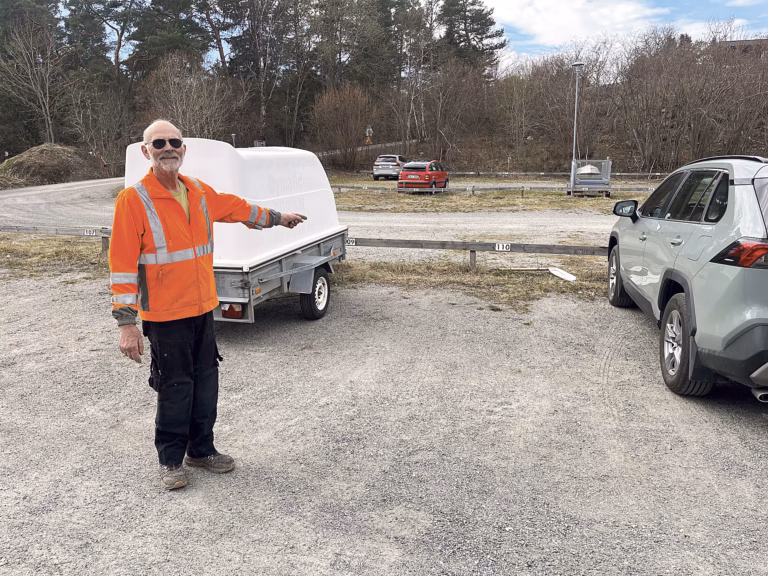 Kostnadschock för parkering på Urö