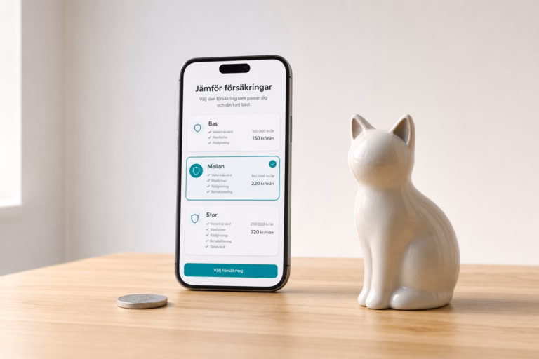 ANNONS: Digitala verktyg som hjälper dig att jämföra försäkringar för katter