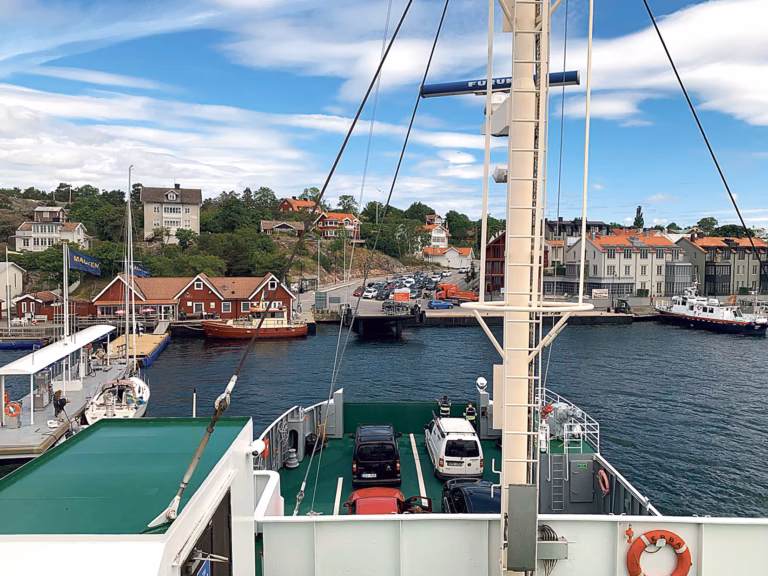 Förlängd sjömack säkerhetsrisk för färja